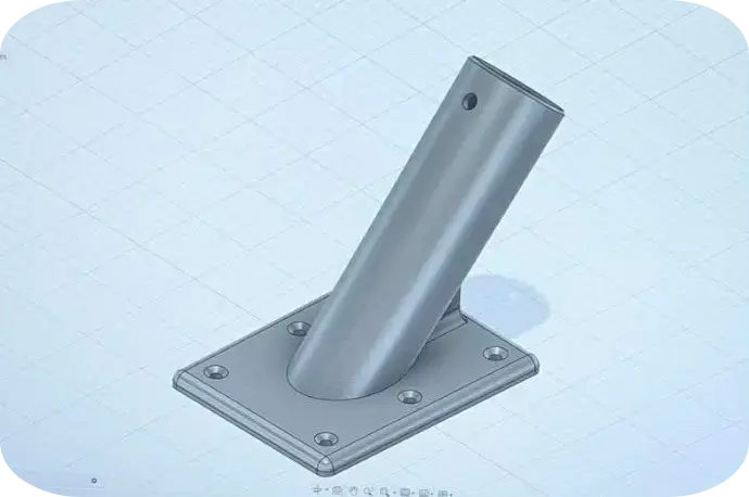 plan en 3d d&#39;une pièce industrielle